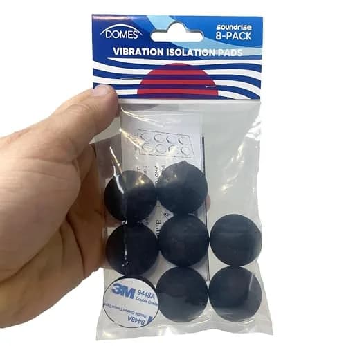 Soundrise DOMES Isolation Pads 1.25 inch (3.175 cm) Black | Reduce Vibration for Clearer Audio thumbnail 8