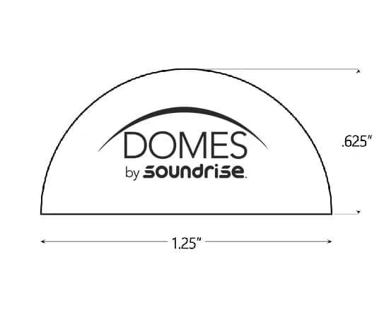 Soundrise DOMES Isolation Pads 1.25 inch (3.175 cm) Black | Reduce Vibration for Clearer Audio - view 9