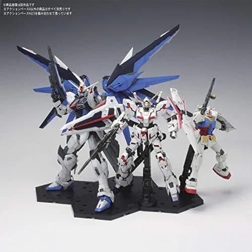 BANDAI Black Action Base 4 (1/100) Model Kit Base | For Gundam & Anime Figures thumbnail 7