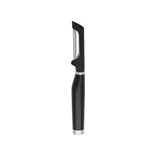 KitchenAid Classic Euro Peeler, 8.6 inches, Black | Double-Edged Serrated Blade for Fruits & Vegetables thumbnail 1