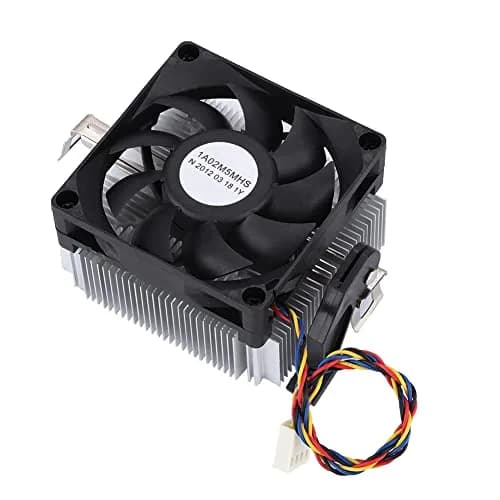 VBESTLIFE 12V CPU Cooling Fan with Aluminum Heatsink 2200RPM | Silent High-Speed Fan for PC
