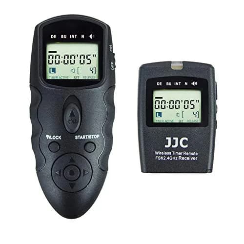 JJC Wireless Intervalometer Timer Remote Shutter for Fuji X-T5 X-T4 X100VI | 2-in-1 Wired & Wireless Control thumbnail 1
