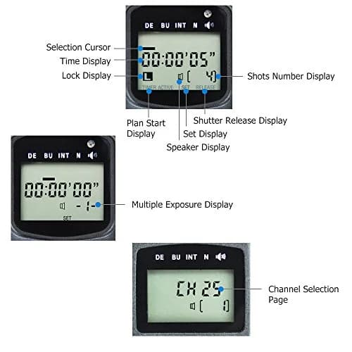 JJC Wireless Intervalometer Timer Remote Shutter for Fuji X-T5 X-T4 X100VI | 2-in-1 Wired & Wireless Control thumbnail 4