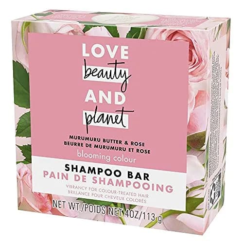 Love Beauty And Planet Blooming Color Shampoo Bar 4 oz | Sulfate-Free, Organic Coconut & Rose for Color Treated Hair thumbnail 4