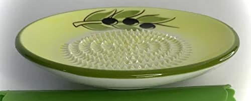 BonCera Premium Ceramic Garlic Grater Plate Set - Yellow Olive | Safe, Durable & Versatile (70-120 chars) thumbnail 6
