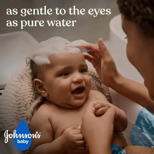 Johnson's Baby Shampoo with Aloe Vera & Vitamin B5, 99ml (3.4 fl Oz) | Tear-Free Gentle Cleansing thumbnail 3