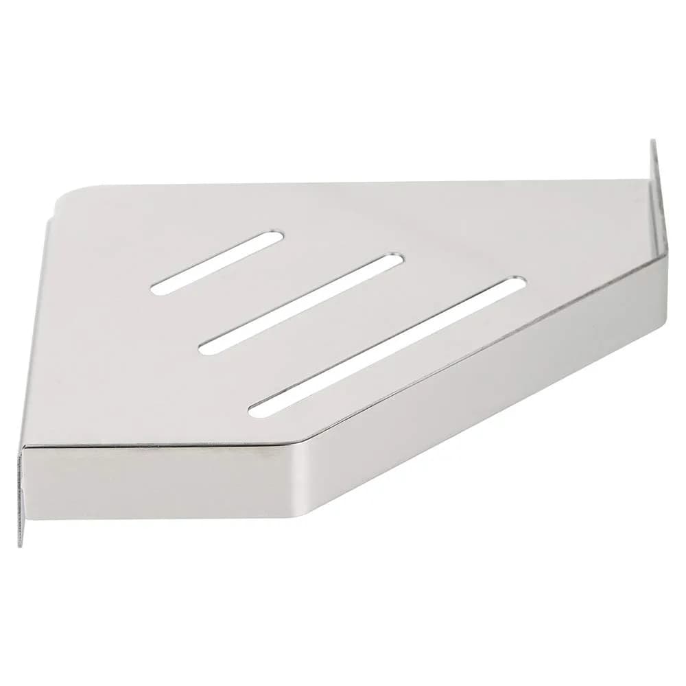YISMAN Stainless Steel Bathroom Corner Shelf 6" L x 6" W x 1.65" H | Rust Proof, Wall Mount, Easy Install