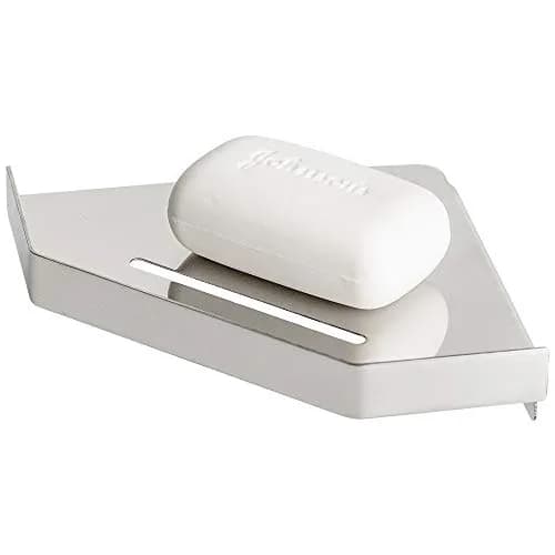 YISMAN Stainless Steel Bathroom Corner Shelf 6" L x 6" W x 1.65" H | Rust Proof, Wall Mount, Easy Install thumbnail 3