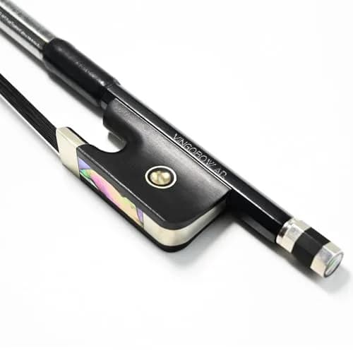 VINGOBOW Full Size Carbon Fiber Viola Bow 100MB | Lightweight, Durable & Handcrafted thumbnail 1