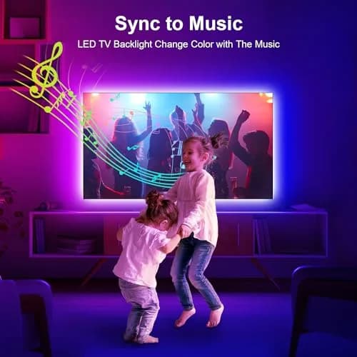 Nexillumi RGB LED Strip Lights 4.03 m (13.2 ft) | App & Remote Control for TV Backlight thumbnail 4