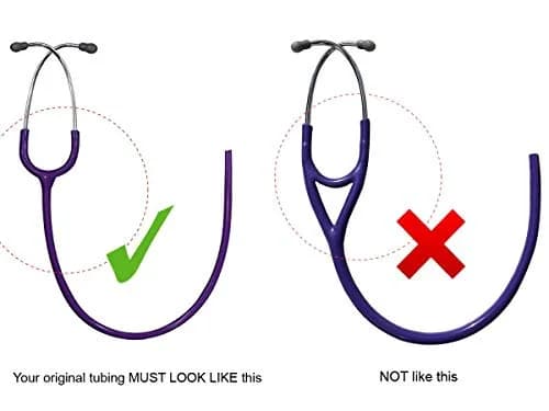 Reliance Medical Replacement Stethoscope Tubing for Littmann Classic III - 28 inch (Purple) | Fits Bell & Ear Pieces thumbnail 1