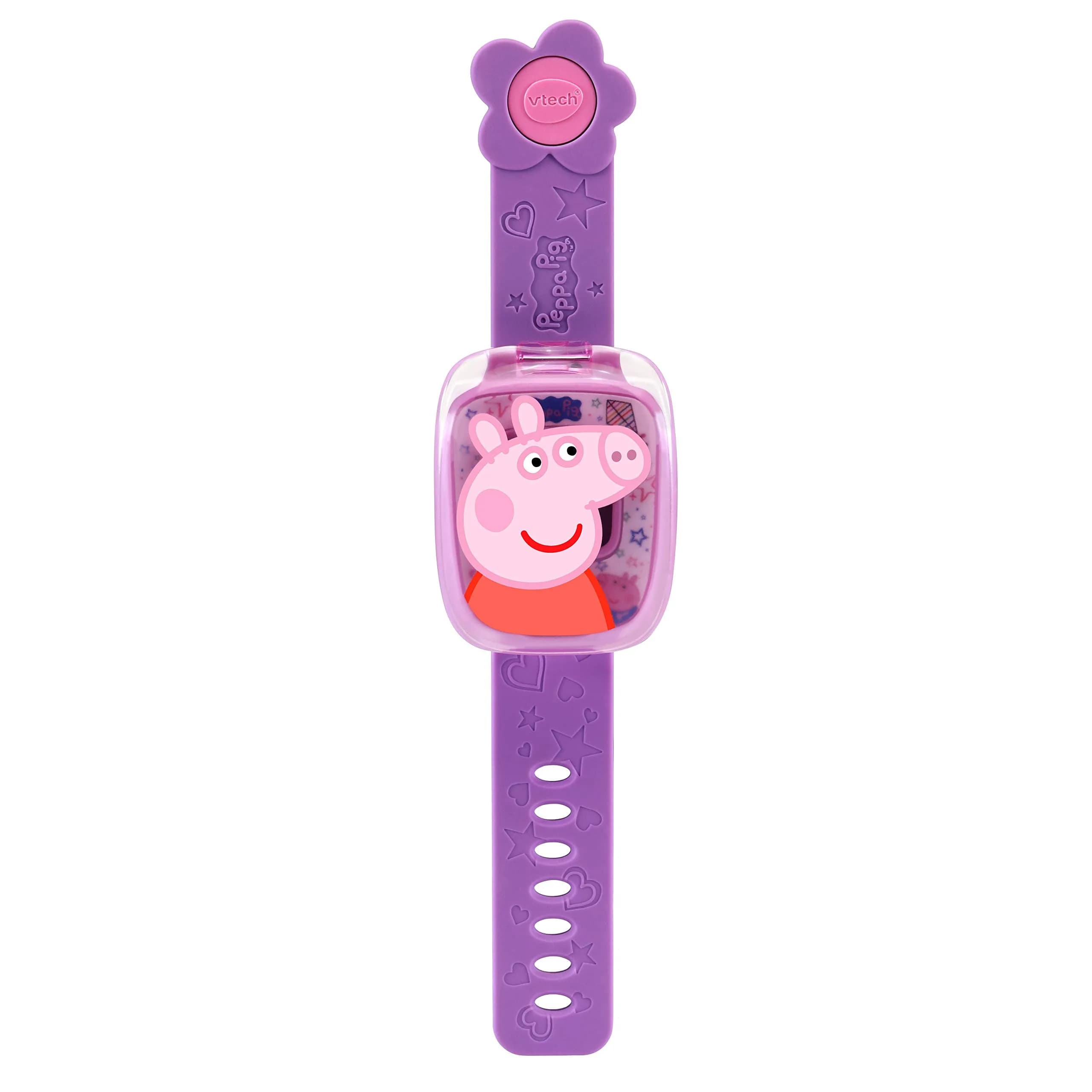 VTech Peppa Pig Learning Watch Purple | Ages 3-6 Years - view 5
