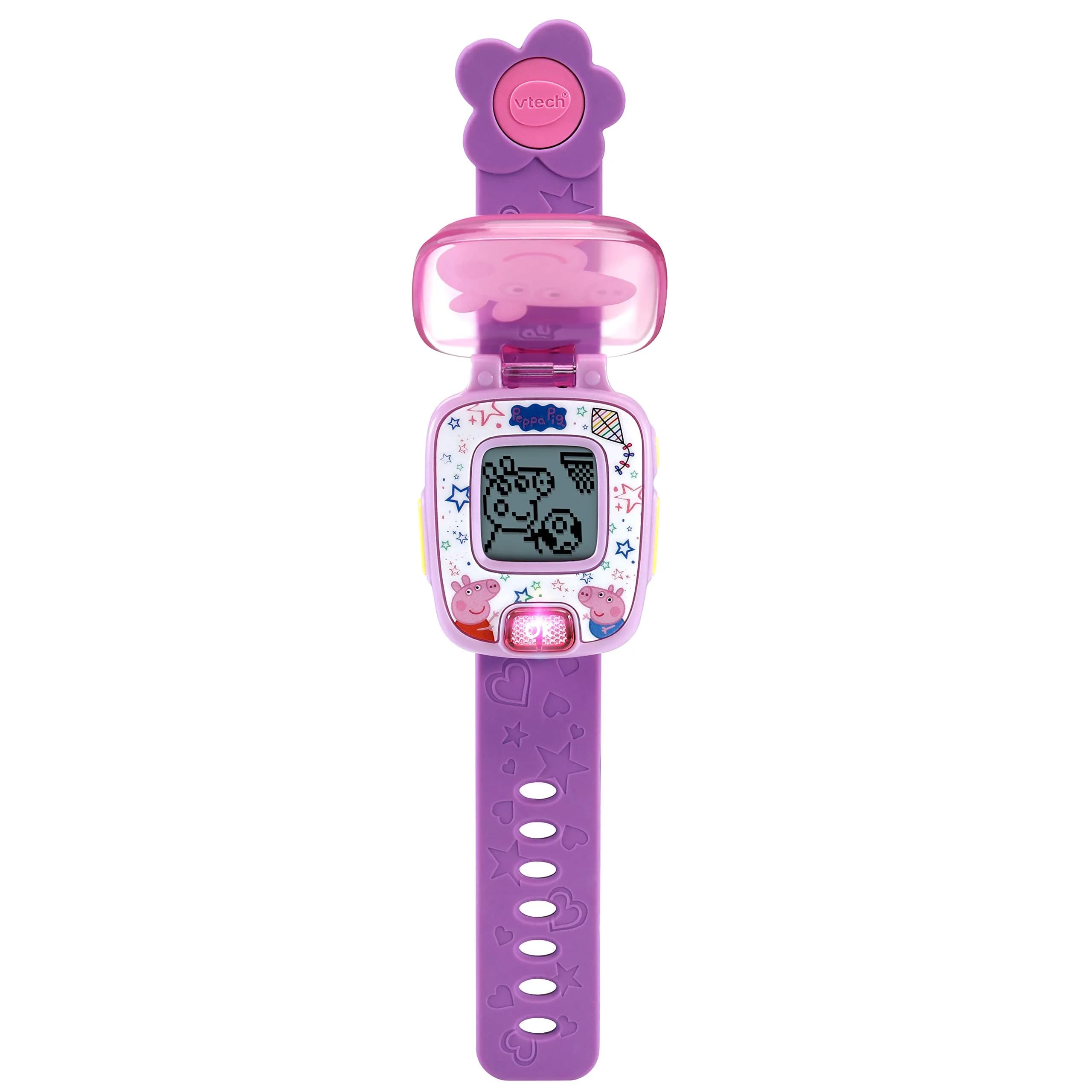 VTech Peppa Pig Learning Watch Purple | Ages 3-6 Years - view 8