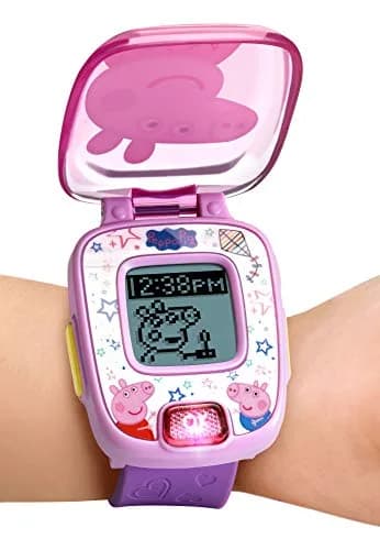 VTech Peppa Pig Learning Watch Purple | Ages 3-6 Years thumbnail 3