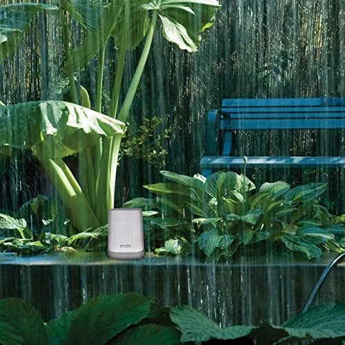 AcuRite Wireless Rain Gauge with Self-Emptying Collector & Alerts (0.9 lb) | Measures Rainfall Accurately thumbnail 2