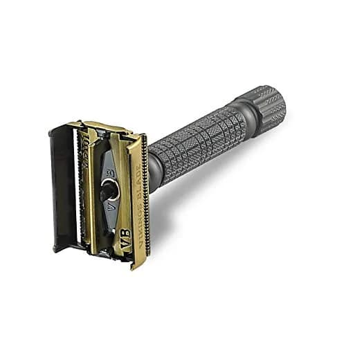 Vikings Blade Double Edge Safety Razor for Men + 5 Swedish Steel Blades + Luxury Case | Smooth, Reusable, Recyclable (Chieftain 5 BC) thumbnail 5