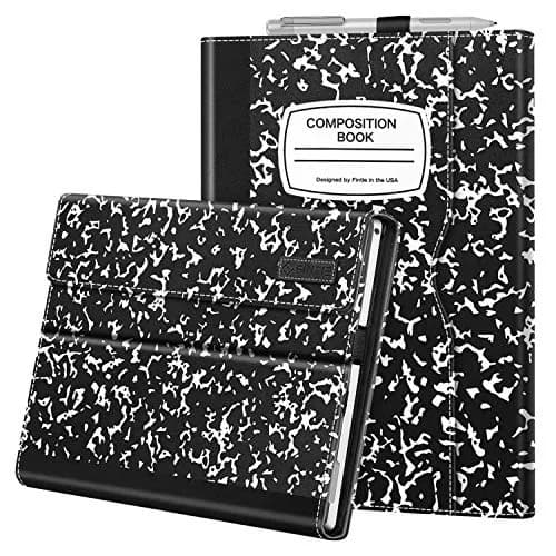 Fintie Case for Microsoft Surface Pro 7 Plus, Pro 7/6/5/4/3 12.3-inch (30.2 cm) Tablet | Composition Book Design thumbnail 1