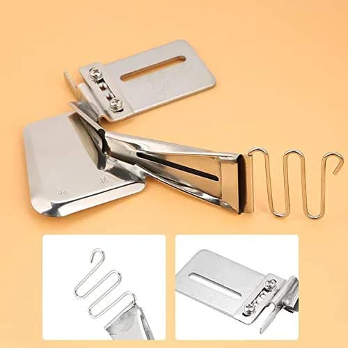 HEEPDD Adjustable Right Angle Binding Attachment Double Fold Bias Tape 14.3cm (5.6in) | For Straight or Blanket Stitches thumbnail 7