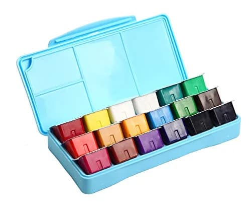 INK LAB Gouache Paint Set Jelly Cup 18 Vibrant Colors | Non Toxic, 30ml/Cup for Artists & Kids thumbnail 7