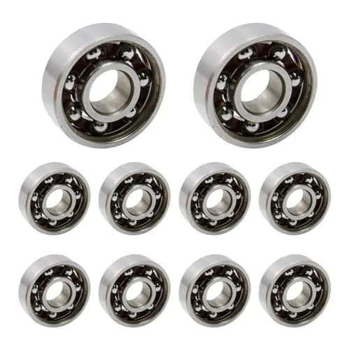 Antrader Steel Ball Bearings 8x22x7mm | Durable Chrome Steel Fidget Spinner Bearings thumbnail 1