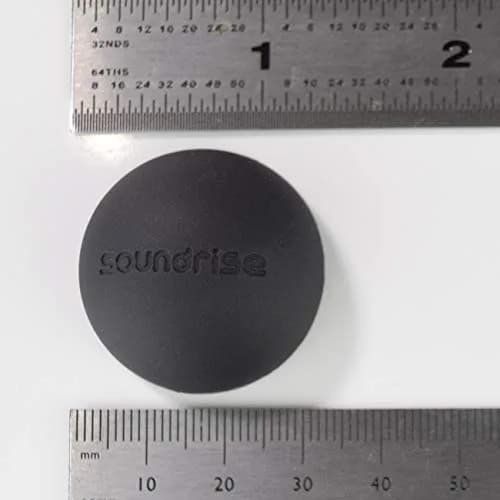 Soundrise Domes Isolation Pads - Black Silicone Anti-Vibration Feet for Speakers & Turntables, 1.27 cm (0.5 inch) Thick | 55 lb Load Capacity thumbnail 6