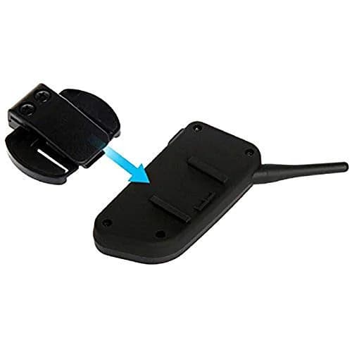 QSPORTPEAK Motorcycle Intercom Clip for V6/V4 Helmets | Black Plastic Accessory thumbnail 6