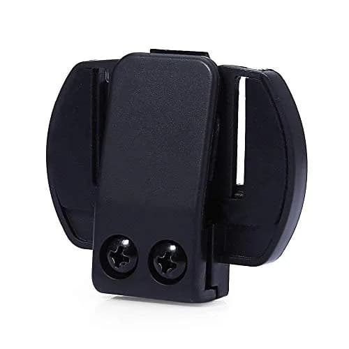 QSPORTPEAK Motorcycle Intercom Clip for V6/V4 Helmets | Black Plastic Accessory thumbnail 7
