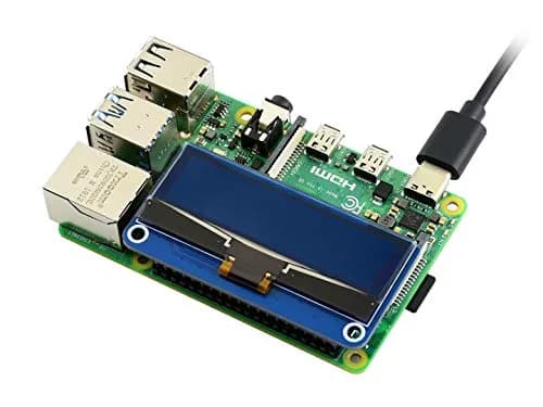 waveshare 2.23inch OLED Display HAT for Raspberry Pi 128×32 Pixels with Embedded SSD1305 Driver Communicating via SPI or I2C thumbnail 5