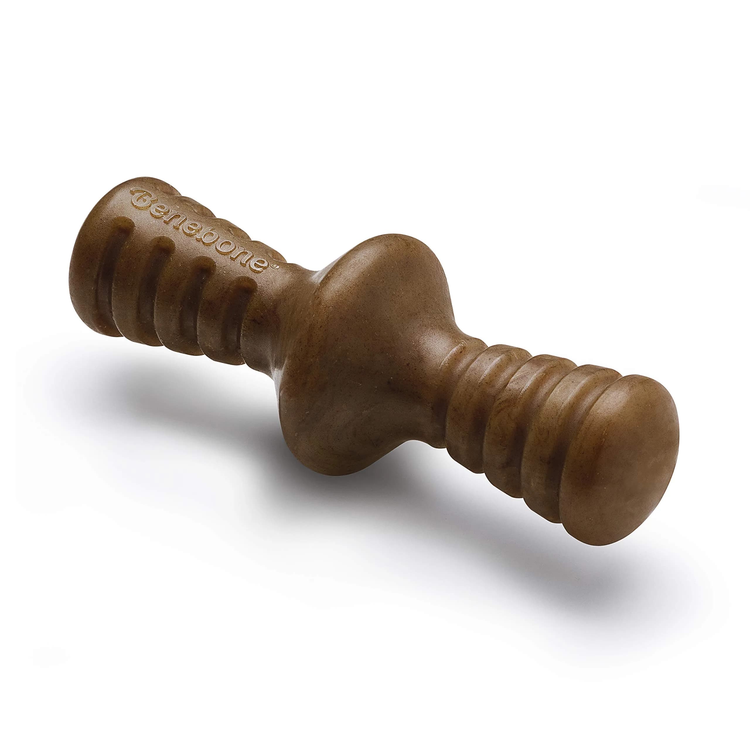 Benebone Zaggler Rolling Dog Chew Toy for Aggressive Chewers, Real Bacon, Small - main product image