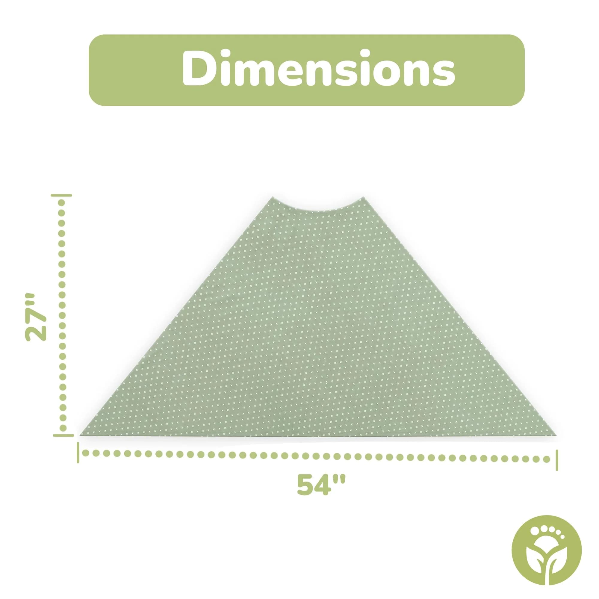 WeeSprout Nursing Cover Rosemary Stitch | Breathable Lenzing Modal Poncho with Hands-Free View - view 5
