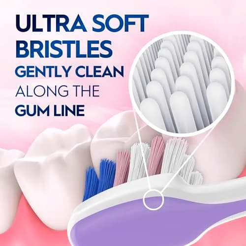 Oral-B Gum Care Sensitive Toothbrush Extra Soft Compact | Gentle on Gums & Deep Clean thumbnail 4