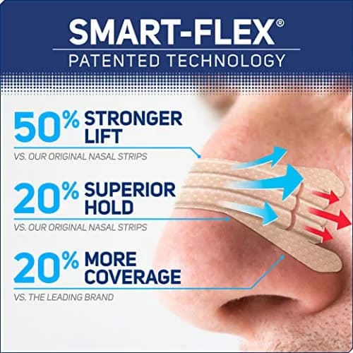 Clear Passage Extra Strength Nasal Strips, Tan 100 Count | Opens Nasal Passages for Improved Sleep & Snoring Relief thumbnail 3