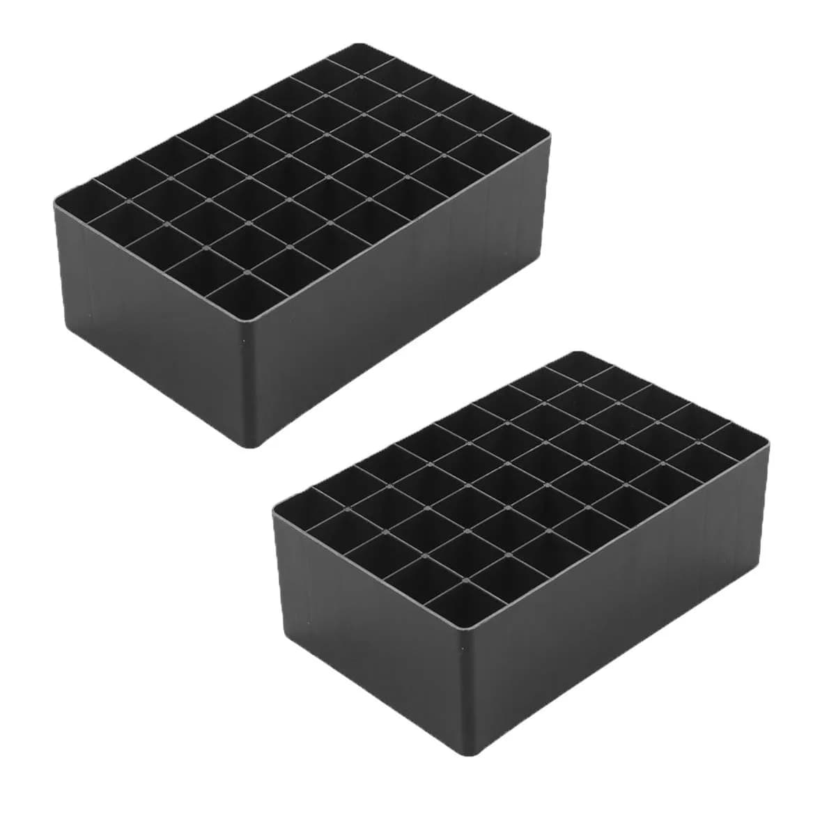Chris.W Marker Organizer 40 Slots | 2 Pack, Black, Plastic, 14.5x9x5cm - main product image