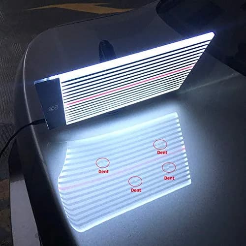 HiYi Paintless Dent Fix Tools Car LED Line Board Light 6.0 inch × 9.5 inch | Accurate Dent Detection & Removal thumbnail 2