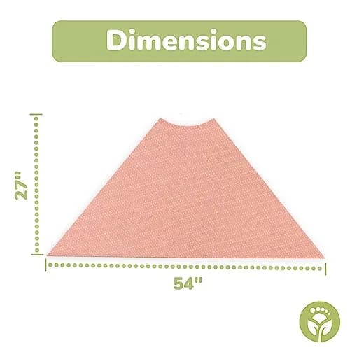 WeeSprout Nursing Cover for Breastfeeding, Dotted Rose Nursing Poncho with Neck Insert, 156 cm (54x27 Inch) | Soft & Breathable Lenzing Modal thumbnail 5