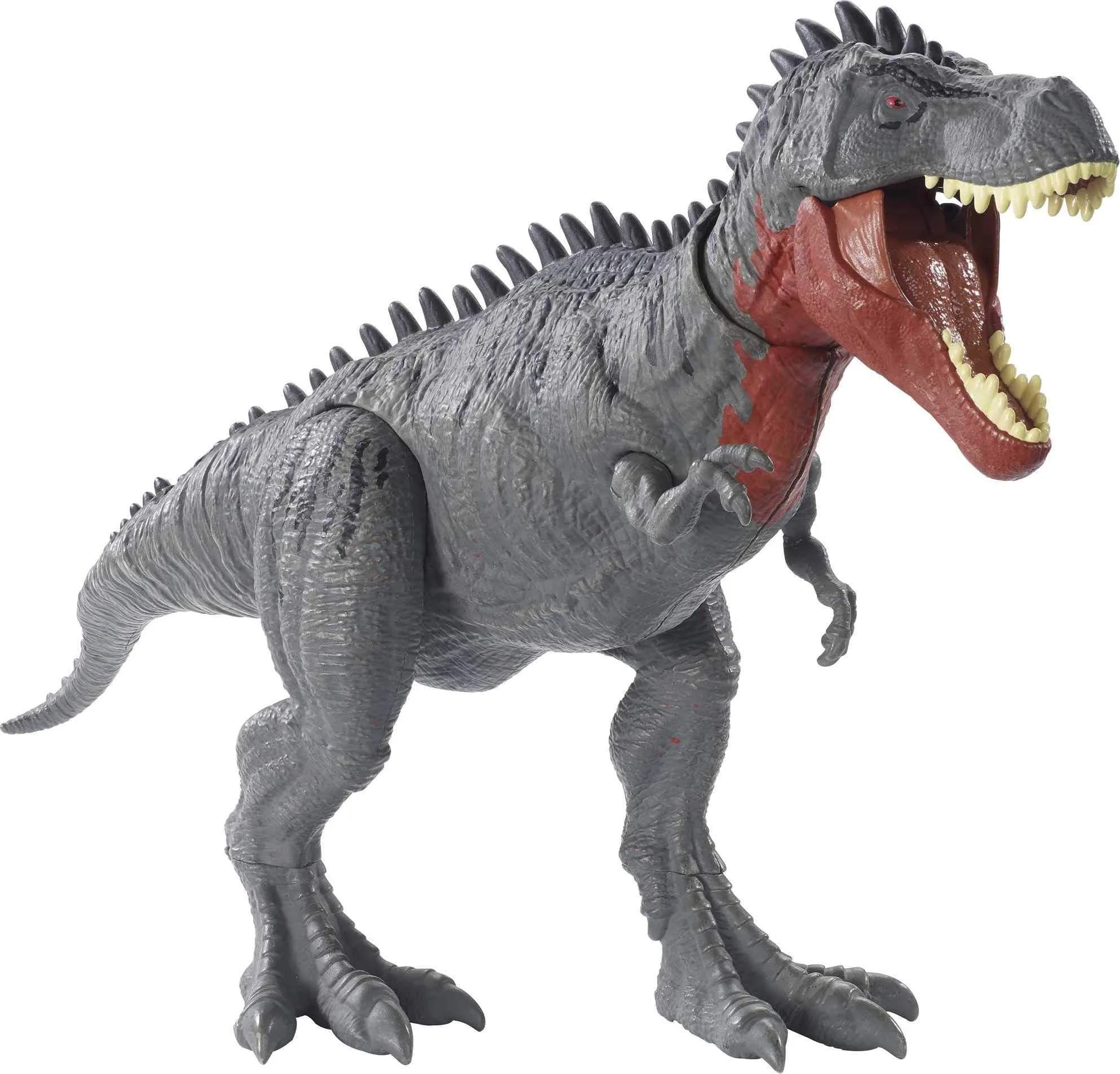 Mattel Jurassic World Massive Biters Tarbosaurus Dinosaur Action Figure | Realistic Animated Movement - main product image