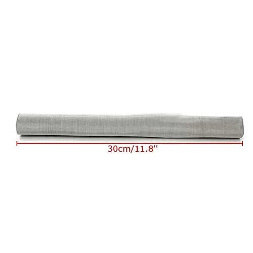 SKYPRO 304 Stainless Steel Woven Wire Mesh 200 Mesh 75 Micron | Industrial Filter Cloth, Weather-Resistant, 11.8 x 23.6 Inch thumbnail 2