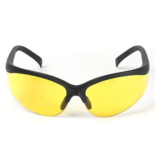 LaneTop Shooting Glasses For Men and Women, Impact-Resistant Yellow Lens, ANSI Z87.1, UV400, Anti-Fog, Hard Shell Case thumbnail 3