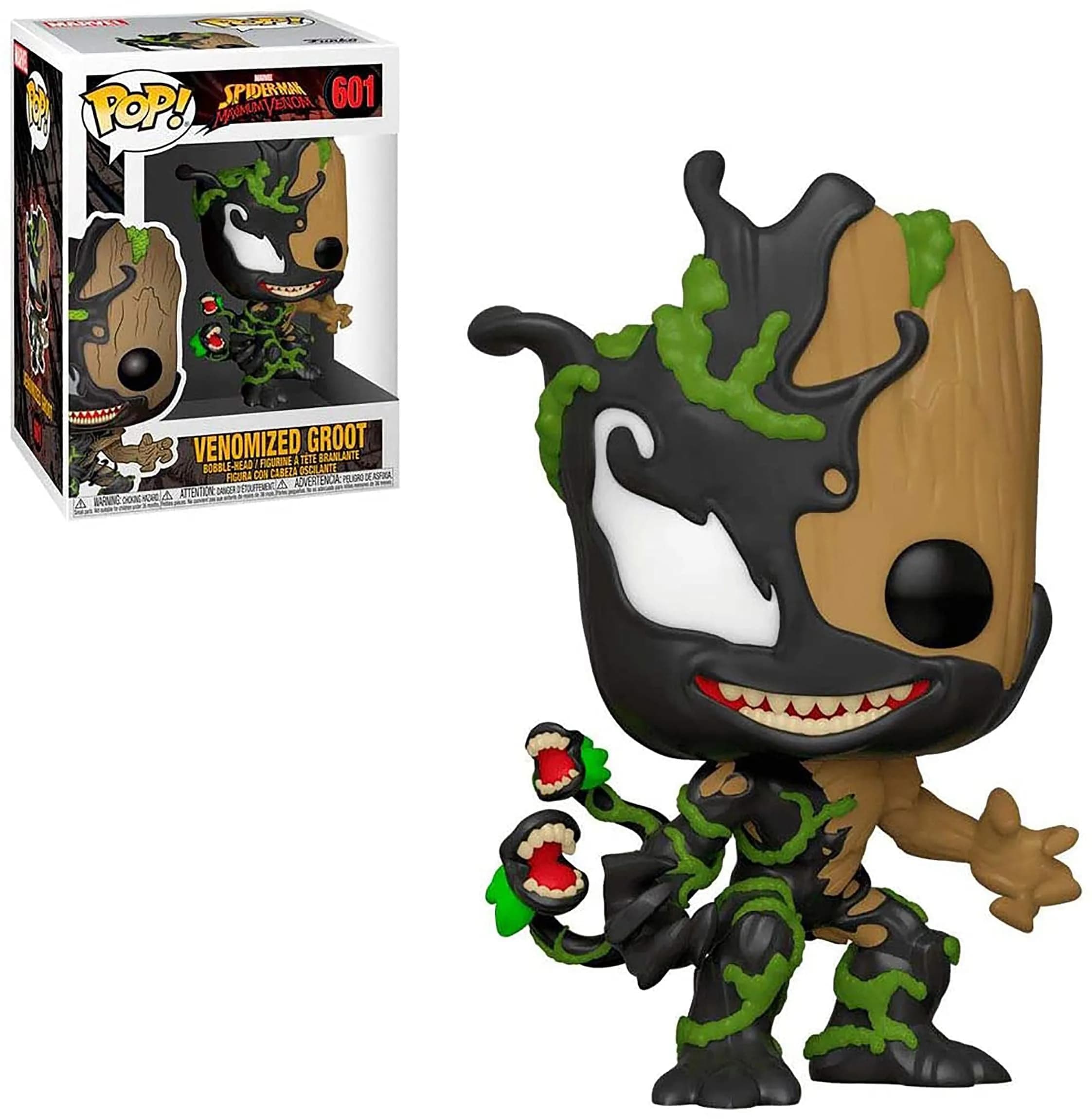 Funko Pop! Marvel: Marvel Venom - Groot, Multicolor | Stylized Vinyl Collectible 3.75 inches — Multicolor