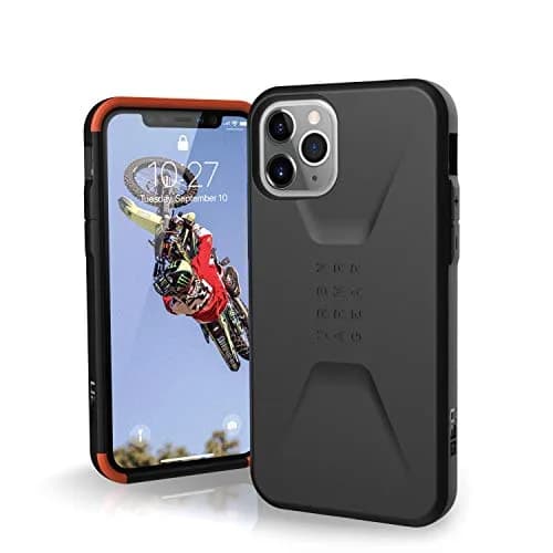 URBAN ARMOR GEAR UAG iPhone 11 Pro Civilian Feather-Light Rugged Case | Military Drop Tested, Wireless Charging Compatible thumbnail 1