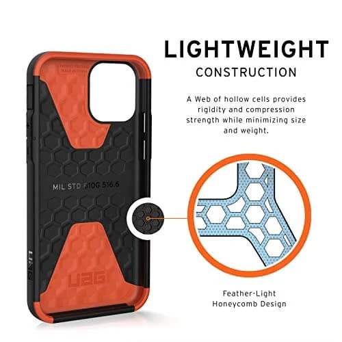 URBAN ARMOR GEAR UAG iPhone 11 Pro Civilian Feather-Light Rugged Case | Military Drop Tested, Wireless Charging Compatible thumbnail 6
