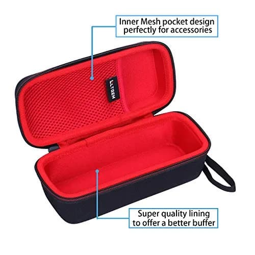 LTGEM Case for JBL Flip 7/6/5/Grip | Waterproof Hard Shell, Shock-Resistant, Portable Travel Bag (8.2"L–3.9"W–3.6"H) thumbnail 7