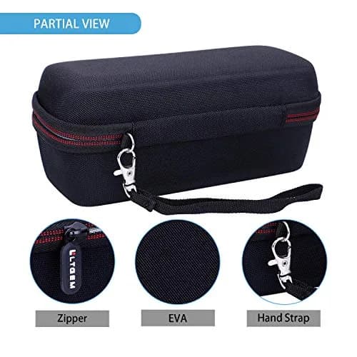 LTGEM Case for JBL Flip 7/6/5/Grip | Waterproof Hard Shell, Shock-Resistant, Portable Travel Bag (8.2"L–3.9"W–3.6"H) thumbnail 3