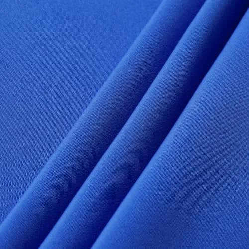 sancua Rectangle Tablecloth for 4 Foot Tables 54x78 Inch | Blue, Wrinkle-Free Polyester thumbnail 8