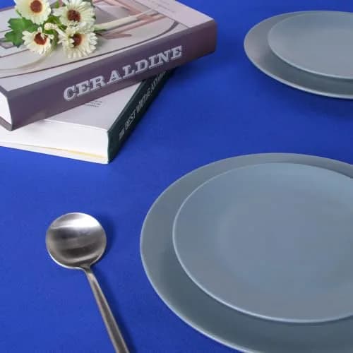 sancua Rectangle Tablecloth for 4 Foot Tables 54x78 Inch | Blue, Wrinkle-Free Polyester thumbnail 9