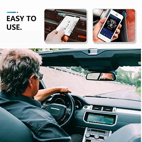 Elook Car Cassette Aux Adapter with 3.5 mm Headphone Jack, White | Vintage Car Audio Accessory thumbnail 6