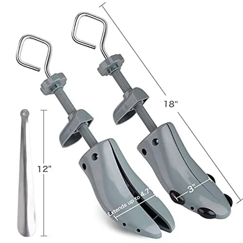 Topsome Shoe Stretcher Men US 9.5-13 | 4-Way Adjustable ABS Plastic Shoe Tree Shaper for Wide Feet thumbnail 6