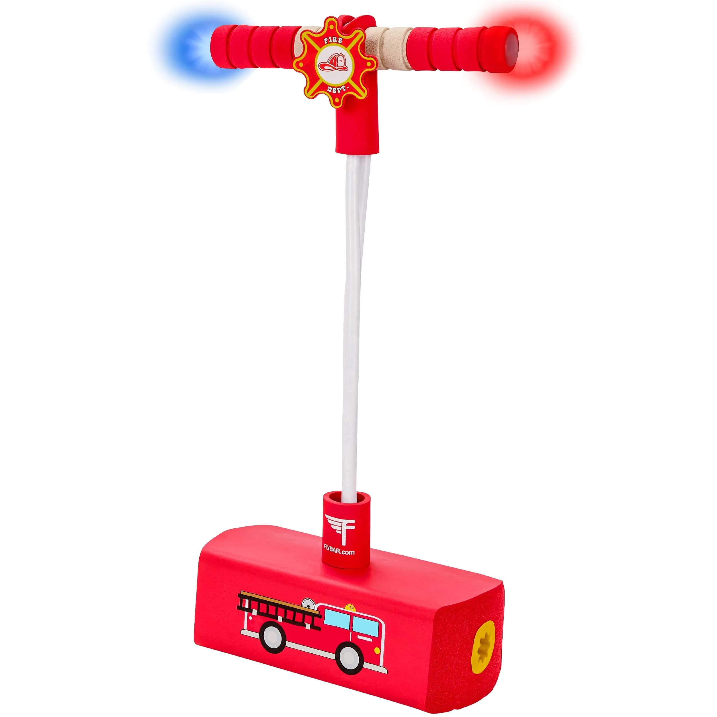 Flybar My First Foam Pogo Jumper Red Fire | ASTM-Tested for Ages 3+ | 16.8" Height