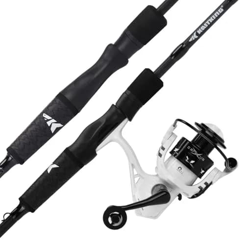 KastKing Crixus Spinning Combo 7'0" MH Rod 3000 Reel 2-Piece | IM6 Graphite Blank, Zirconium Oxide Guides, Superpolymer Handle thumbnail 1