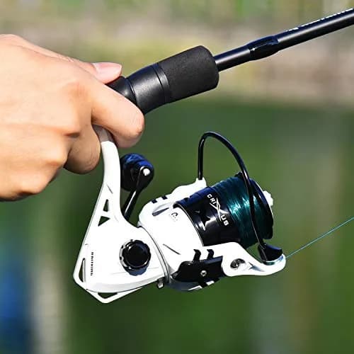KastKing Crixus Spinning Combo 7'0" MH Rod 3000 Reel 2-Piece | IM6 Graphite Blank, Zirconium Oxide Guides, Superpolymer Handle thumbnail 5